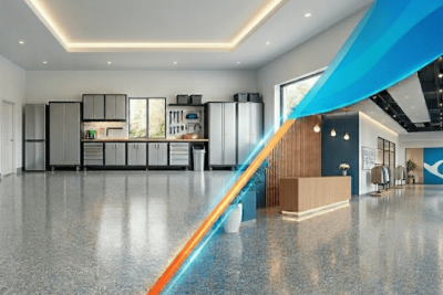 Polyaspartic floor coating